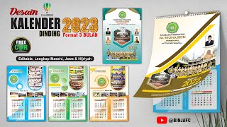 Kalender 2023 Lengkap Free CDR [upl. by Geraldine]