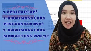 CARA MUDAH MENGHITUNG PTKP [upl. by Enneles469]