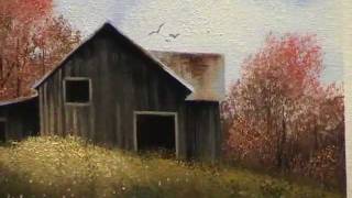 Wilson Bickford IntermediateAdvanced Oil Painting Lesson  Autumn Barn [upl. by Amado]