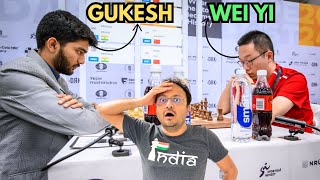 Gukeshs greatest chess endgame ever  Gukesh vs Wei Yi  India vs China [upl. by Sito]