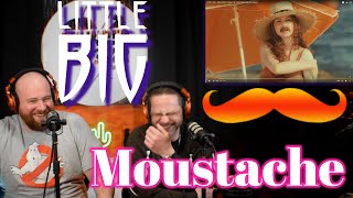 FIRST TIME REACTION Little Big  Moustache [upl. by Ahsertal]