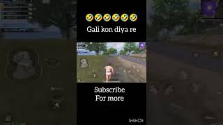 Kon gali dya be Pubg funny short remix edm [upl. by Ayiak]