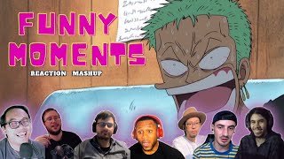 A quick laugh part 1  One piece  Funny moments  Reaction Mashup [upl. by Lunsford]