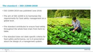 ISO 22000 2018 Transition Webinar mp4 [upl. by Rod]