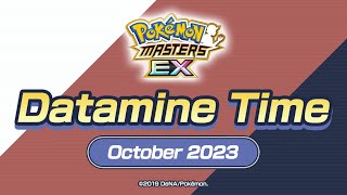 Pokemon Masters EX OCTOBER 2023 DATAMINE [upl. by Scammon]