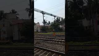 🚈Pazhavanthangal to StThomas Mount Railway Station 🚉 EMU Travel Video chennailocaltrain emu [upl. by Ekaj]