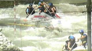 Rafting v Čunove Areál vodných športov Čunovo wwwactionlandsk [upl. by Yahsed]