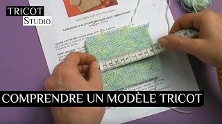 Comprendre un modèle tricot  Tricot Studio [upl. by Gusta]