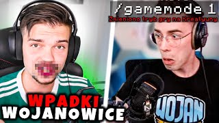 NAJWIĘKSZE WPADKI na WOJANOWICACH Gamemode 1 Siekiera Hackera [upl. by Earvin]