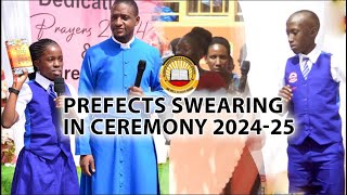 GLORIOUS KINDERGARTEN amp PRIMARY SCHOOL PREFECTS SWEARINGIN 20242025 [upl. by Adehsor381]