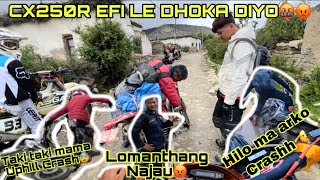 CX LE DUBAYO🤬 Lomanthang pugena Extreme mustang ride part 4 [upl. by Adnopoz]