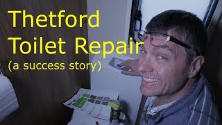 Thetford C250 Toilet Flush Repair  a success story [upl. by Nage]