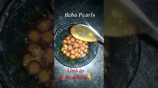 how to make Boba pearls in cornstarch shorts [upl. by Scully]