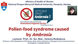 Pollenfood syndrome caused by Ambrosia [upl. by Eben]