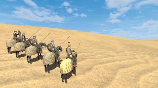 4 vs 20 Historical Battle Genghis khan vs jalaluddin khwarazm shah Steel and flesh 2 new lands [upl. by Pulchi]