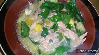 Talinum recipe Ginisang canned tuna with talinum [upl. by Center]