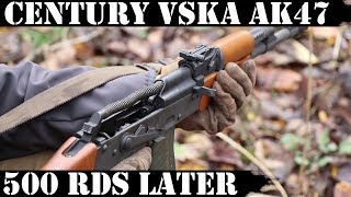 Century Arms VSKA AK47 500 Rounds Later [upl. by Eedissac]