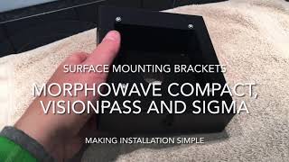 MorphoWave VisionPass and Sigma Biometric Readers Surface Mounting Brackets [upl. by Tammara]