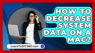 How to Decrease System Data on a Mac  LearnToDIY360com [upl. by Jeniffer]