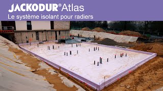 L´extension passive de la maison Jean Monnet avec JACKODUR® Atlas le système isolant pour radiers [upl. by Noemys]