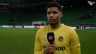 Interview mit Aurèle Amenda vor Sporting  YB [upl. by Mella]