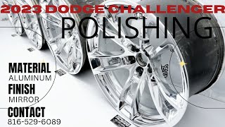 2023 Dodge Challenger  Aluminum Wheels  Polishing Services  wwwmirrorfinishpolishingcom [upl. by Henri]