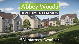 Abbey Woods LLantarnam Phase 1 Development Preview  Enzos Homes Cwmbran New Build Homes [upl. by Nnalyrehs]