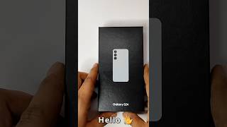 Unboxing my new S24 shorts short s24 samsung tech [upl. by Halik749]