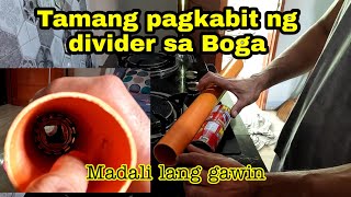 How to assemble divider in PVC Boga tutorial boga lantaka trendingvideo [upl. by Lessig]