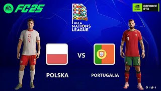 FC 25  POLSKA  PORTUGALIA  Liga Narodów 202425  1210  PC60 [upl. by Noissap]