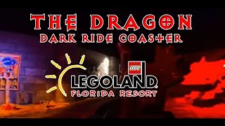 The Dragon dark ride coaster  Legoland Florida on Ride POV [upl. by Henson570]