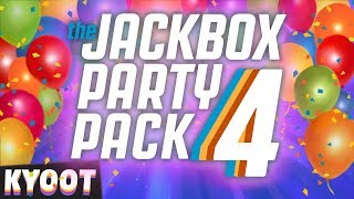 4 MILLION SUBS PARTY  Jackbox Party Pack 4 Livestream  KYOOTGAMES [upl. by Suoiradal669]