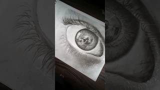 hyper realistic eye 🧐art potrait drawing sketch artist shorts [upl. by Daffi]