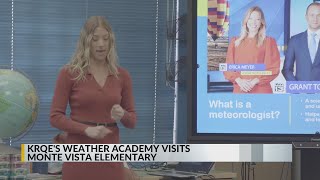 KRQE Weather Academy visits Monte Vista Elementary School [upl. by Akila]