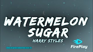 Harry Styles  Watermelon Sugar Lyrics [upl. by Atirys]