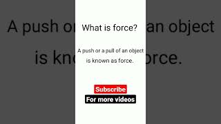 what is force  class 8 ncert science force and pressure  explanation of force [upl. by Wendell23]