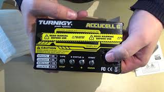 TURNIGY ACCUCEL6 80W 10AMP  Unboxing [upl. by Beau]