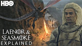 House of the Dragon  Laenor Velaryon amp Seasmoke Explained  HBO [upl. by Kcitrap]