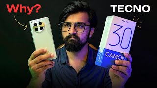 Tecno CAMON 30 Unboxing and Review  50MP OIS⚡️70W Charging  Tecno Camon 30 Price in Pakistan [upl. by Granger]