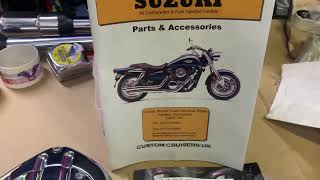 Suzuki Marauder VZ1600 M95 Kuryakyn Hypercharger air filter standard VN1500 CustomCruisersLimited [upl. by Nodnerb239]