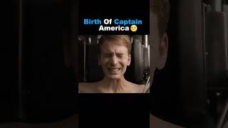 Birth of captain America😱🤪shorts captainamerica marvel [upl. by Odlanier]