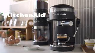 Maquina Espresso Semiautomática KitchenAid [upl. by Schlesinger]