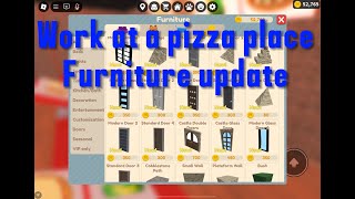 NEW WORK AT A PIZZA PLACE UPDATE NEW DOORS AND OTHER [upl. by Danielson]