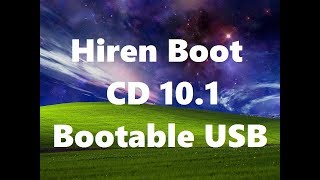 How to Make Hiren Boot CD bootable USB [upl. by Anaeda]