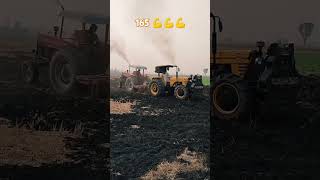 Massey 385 vs 165 tractor tochan mukabla  165 tractor 385 ka khech kar la gaya  tractor video [upl. by Vassell]