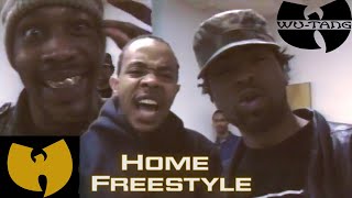 WuTang Clan 7th chamber home freestyle 1994 rare [upl. by Nepsa]