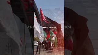 Arbaeen Walk 2024  Najaf To Karbala 🥺  Safar E Ishq Hussain as 💔 arbaeen karbala najaf status [upl. by Bowra175]