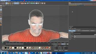 interposer and cinema 4d tutorial  talking guy [upl. by Nalad]