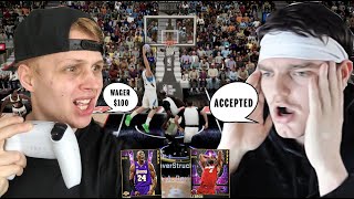 I CHALLENGED DBG to A 100 Wager It Went Down in the Most INTENSE Game Possble NBA 2K21 [upl. by Sivahc]