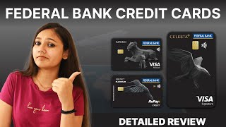 Federal Bank Lifetime Free Credit Cards Detailed Review [upl. by Dulcea]